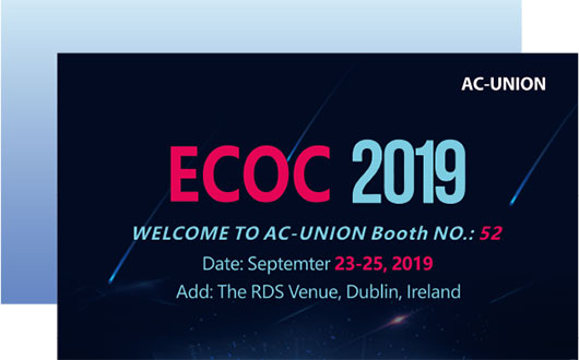 AC-UNION 与您相约爱尔兰 ( ECOC 2019 )